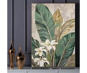 KEMEIQI Impression sur toile, motif abstrait moderne d'arbre doré, pour la décoration murale du salon, décoration intérieure élégante, art mural sur toile (40 x 60 cm)