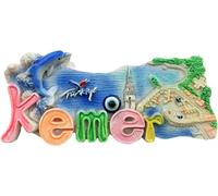 Kemer Aimant de réfrigérateur en résine avec lettres de dinde Kemer
