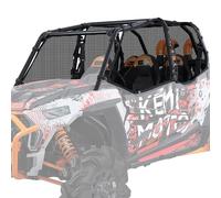 KEMIMOTO Filet de fenêtre pour UTV, kit de filet de fenêtre latérale durable et portable compatible avec Polaris RZR XP4 1000 4 portes