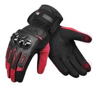 KEMIMOTO Gants de Moto Hiver Homologués 2KP CE, Trois Doigts Écran Tactile Imperméable, Protection Légère et Chaude, VTT, Activités en Plein Air Femme et Homme Tactiques