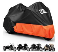 KEMIMOTO Housse de moto à 3 roues, compatible avec les modèles de tricycle Freewheeler, Tri Glide Ultra Cover imperméable, imperméable, protection contre la poussière, la lumière du soleil et la