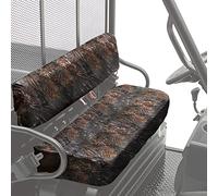 KEMIMOTO Mule Seat Cover Compatible with Kawasaki Mule 3000 3010 3020 4000 4010 2001-2023 2025 UTV Bench Seat Cover Set Camo Anti-Scratch Full Protection Camouflage