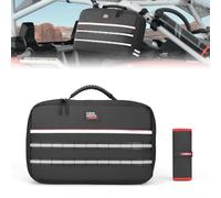 kemimoto Sac de ceinture universel avec rouleau à outils, ceinture CVT et organisateur d'outils, durable, grande capacité, résistant à l'eau, sac de ceinture d'embrayage UTV, sac de ceinture d'entraînement ATV pour enlever les outils de réparation de ceinture CVT de voiture