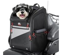 KEMIMOTO Sac de transport de moto pour chien et chat amélioré pour moins de 9 kg - Capacité portable - Pliable - Pour Street Glide Road King avec siège passager - Modèles de tricycles de tourisme Can