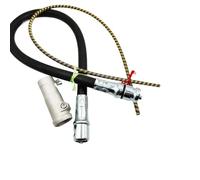 KEMKEY Ensemble d'arbre Flexible for tondeuses à Gazon, Noyau d'arbre Flexible for débroussailleuses à Dos, Noyau d'arbre Flexible for débroussailleuses, Arbres d'entraînement de tuyaux universels(6)