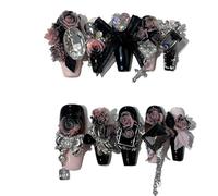 KEMKEY Nail Art, ongles portables faits à la main, ongles portables de fée(S)