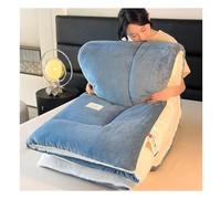 KemNet Épaissir Cachemire Couette Hiver, Anti Allergène Couette, Super Doux, Chaud et Confortable, 2 Personne Courtepointe Couvertures d'hiver Sensation Laine et Cosy,A,220x240cm(5kg)