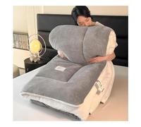 KemNet Épaissir Cachemire Couette Hiver, Anti Allergène Couette, Super Doux, Chaud et Confortable, 2 Personne Courtepointe Couvertures d'hiver Sensation Laine et Cosy,A,220x240cm(5kg)