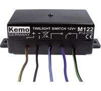 Kemo M122 Interrupteur crépusculaire kit monté 12 V/DC