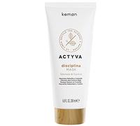 Kemon Actyva Disciplina Mask, masque nourrissant et disciplinant pour cheveux frisés, avec acide hyaluronique et huile d'amande - 200 ml