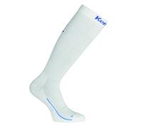Kempa 200354518 Chaussettes Homme, Blanc/Royal, FR : S (Taille Fabricant : 31-35)