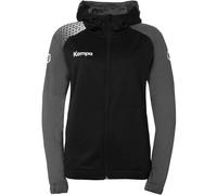 Kempa Veste à capuche Ambition 28 – polaire intérieure, poches zippées – femmes/filles