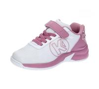 Kempa Attack 2.0 Junior Game Changer Chaussures de Handball Chaussures de Sport pour Filles- avec Semelle Michelin pour Une adhérence optimale - jusqu'à la Taille 33 avec Fermeture Velcro