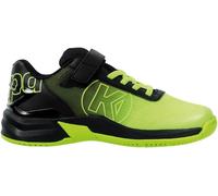 Kempa Jungen Kempa Attack 2.0 Junior Sneaker Freizeitschuh Halbschuh Lauf und Sportschuh Turnschuhe Handball Jogging Outdoor Freizeit Sho, Fluo Gelb Schwarz, 30 EU