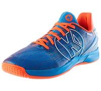 Kempa Attack One 2.0, Chaussures de Handball Homme, Multicolore (Kempablau/Fluo Rot 01), 49 EU