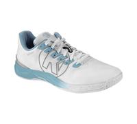 Kempa Mixte Attack Pro 2.0 W Game Changer Handball, Chaussures de Sport, Blanc/Aqua, 38.5 EU