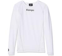 Kempa Attitude Long Sleeve Base Layer Blanc 116 cm Garçon