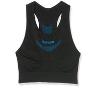 Kempa Attitude Pro Top Femme, Noir/Kemp Bleu, FR : M (Taille Fabricant : M/L)