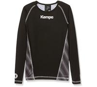 Kempa Attitude T- T-Shirt Manches Longues Mixte Enfant, Noir, FR : XXS (Taille Fabricant : 128)