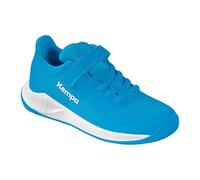 Kempa Chaussures de Handball pour Enfants Kourtfly - Chaussures d'intérieur avec Semelle Michelin - adhérence, stabilité et Confort optimaux avec Fermeture Velcro