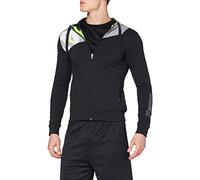 KEMPA - CORE 2.0 HOOD JACKET WOMEN - Veste à capuche Handball - Doublure capuche - Poches latérales - noir/gris foncé chiné, FR : XL (Taille Fabricant : XL)