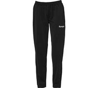 KEMPA - CORE 2.0 POLY PANT WOMEN - Pantalon Handball - Poches latérales zippées - Cordon de serrage - noir/gris foncé chiné