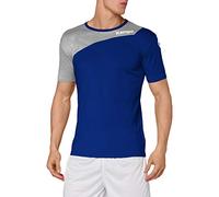 Kempa Core 2.0 Maillot Homme, Royal/Dark Gris Melange, FR : S (Taille Fabricant : S)