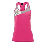 Kempa Core 2.0 Singlet Women Femme, Magenta/Dark Gris Melange, XS