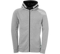 Kempa Core 26 Hood Jacket Hommes garçons Veste à Capuche Veste d'entraînement Sweatshirt Hoody Pullover avec Capuche Handball Volleyball Indoor Gym Fitness