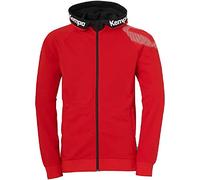 Kempa Core 26 Full Zip Sweatshirt Rouge 128 cm Enfants