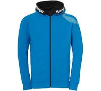 Kempa Core 26 Hood Jacket Hommes garçons Veste à Capuche Veste d'entraînement Sweatshirt Hoody Pullover avec Capuche Handball Volleyball Indoor Gym Fitness