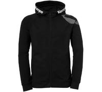 Kempa Core 26 Hood Jacket Hommes garçons Veste à Capuche Veste d'entraînement Sweatshirt Hoody Pullover avec Capuche Handball Volleyball Indoor Gym Fitness