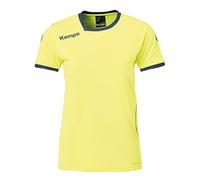 Kempa Curve Femme Maillot, Fluo Jaune/Deep Bleu, FR (Taille Fabricant : XL)