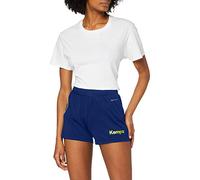 Kempa Curve Femme Shorts Deep Bleu/Fluo Jaune, FR (Taille Fabricant : XL)