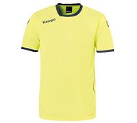 Kempa Curve Maillot de Sport, Homme, Homme, 200305908_128, Jaune Fluo/Bleu Profond, 128