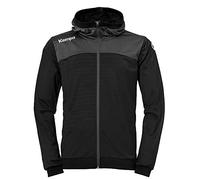 Kempa Emotion 2.0 Hood Jacket Sweatshirt Homme, Noir/Anthracite, XL