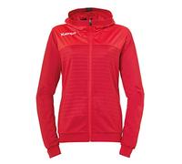 Kempa Emotion 2.0 Kapuzenjacke Women Veste Femme, chilirot/Rot, s