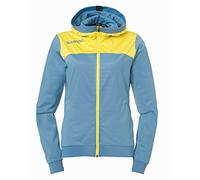 Kempa Emotion 2.0 Kapuzenjacke Women Veste Femme, Dove Blau/limonengelb, m