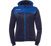 Kempa Emotion 2.0 Kapuzenjacke Women Veste Femme, Marine/Bleu Roi, XXL