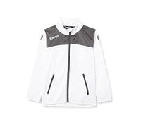 Kempa Emotion 2.0 Poly Jacket Sweatshirt Homme, Blanc/Anthracite, 128