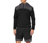 Kempa Emotion 2.0 Quarter Zip Hoody Type de Haut Enfant, Noir/Anthracite, 140 cm