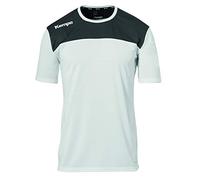 Kempa Emotion 2.0 Trikot Maillot Enfant, weiß/Anthra, 8-9 Ans