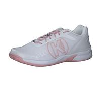 Kempa Femme Attack 2.0 Women Sneaker, Blanc/Rose Cloud, 37.5 EU