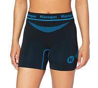 Kempa Femme Attitude Pro Shorts Women, Noir/Kemp Bleu, FR XL Taille Fabricant XL/2XL EU