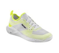 Kempa Femme Kourtfly Women Chaussures de Sport, Blanc Fluo, Jaune Fluo, 41 EU