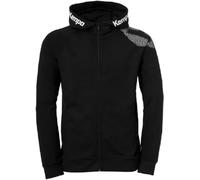 Kempa Garçon Core 26 Jacket Hommes Veste À Capuche D'entraînement Sweatshirt Hoody Pullover avec, Noir, 164 EU