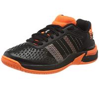 Kempa Garçon Unisex Kinder Attack Contender Junior Chaussures de Handball, Multicolore (Schwarz/Fluo Orange 07), 30 EU