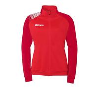 Kempa Handball Ambition 28 Poly Jacket Veste de sport Veste d'entraînement Veste de sortie pour femmes et filles - sans capuche avec poches zippées