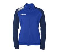 Kempa Handball Ambition 28 Poly Jacket Veste de sport Veste d'entraînement Veste de sortie pour femmes et filles - sans capuche avec poches zippées
