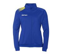 Kempa Handball Ambition 28 Poly Jacket Veste de sport Veste d'entraînement Veste de sortie pour femmes et filles - sans capuche avec poches zippées